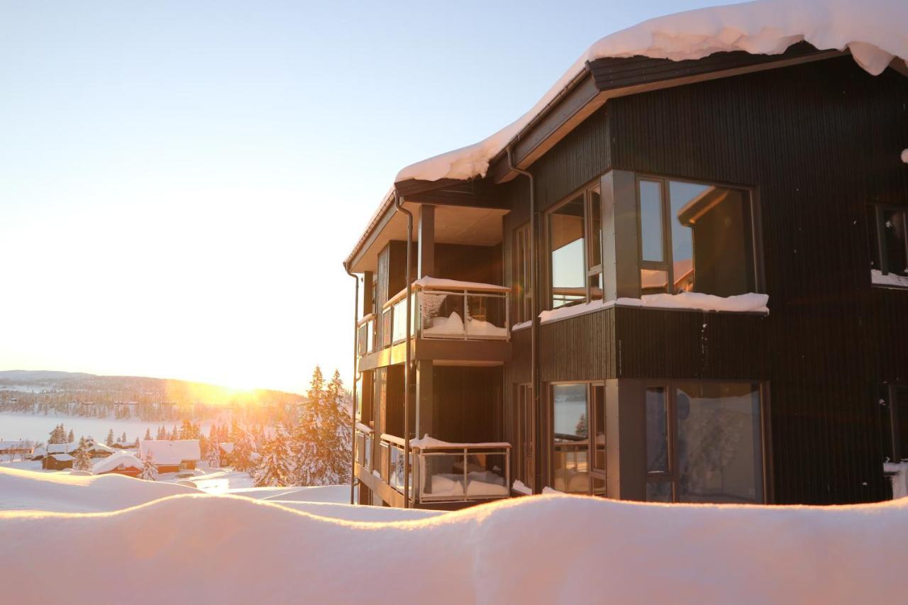 Beautiful Penthouse With Panoramic View At Sjusjoen Appartement Buitenkant foto
