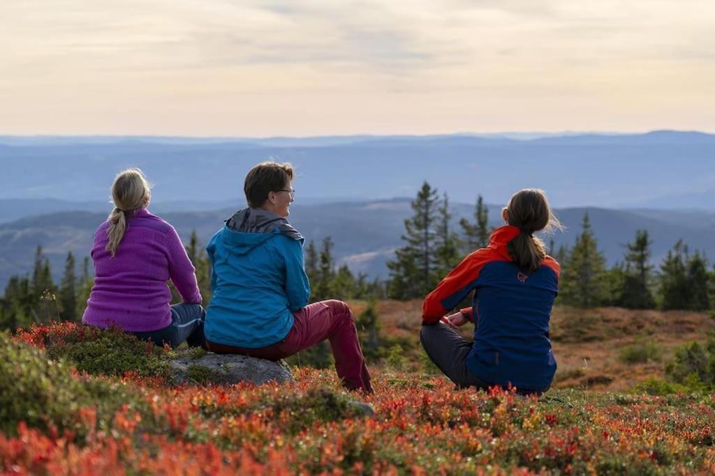 Beautiful Penthouse With Panoramic View At Sjusjoen Appartement Buitenkant foto