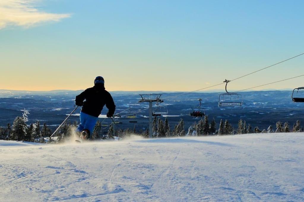 Beautiful Penthouse With Panoramic View At Sjusjoen Appartement Buitenkant foto