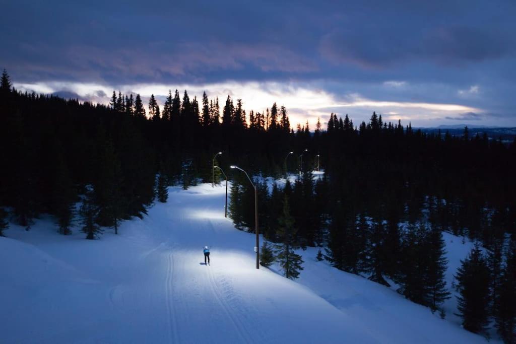 Beautiful Penthouse With Panoramic View At Sjusjoen Appartement Buitenkant foto