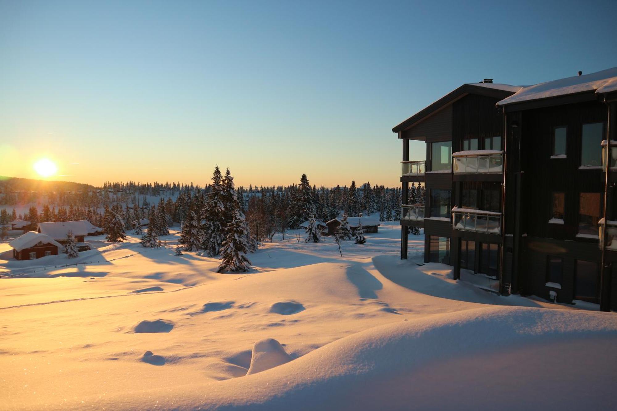 Beautiful Penthouse With Panoramic View At Sjusjoen Appartement Buitenkant foto